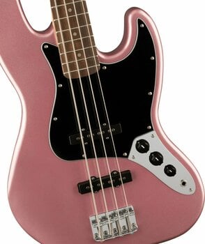 Bas elektryczna Fender Squier Affinity Series Jazz Bass LRL BPG Burgundy Mist - 3