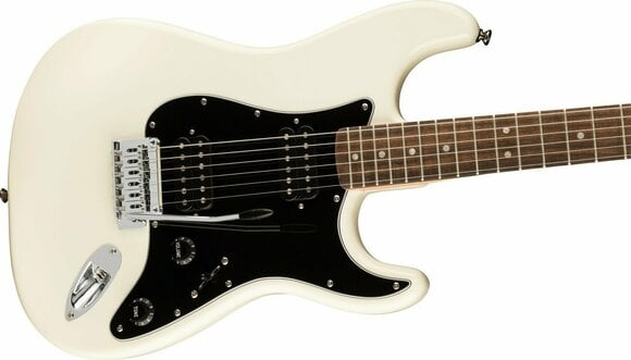 E-Gitarre Fender Squier Affinity Series Stratocaster HH LRL BPG Olympic White - 3