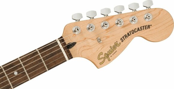 Elektrisk guitar Fender Squier Affinity Series Stratocaster HH LRL BPG Olympic White - 5