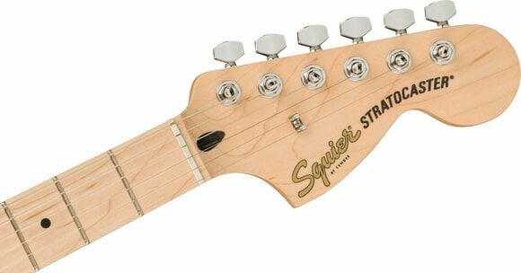 E-Gitarre Fender Squier Affinity Series Stratocaster MN WPG Olympic White - 5