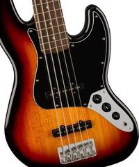 5-saitiger E-Bass, 5-Saiter E-Bass Fender Squier Affinity Series Jazz Bass V LRL BPG 3-Color Sunburst 5-saitiger E-Bass, 5-Saiter E-Bass - 3