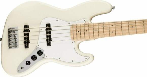 5-strunná baskytara Fender Squier Affinity Series Jazz Bass V MN WPG Olympic White - 3