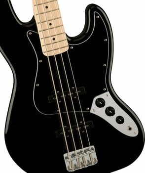 Elektrická basgitara Fender Squier Affinity Series Jazz Bass MN BPG Čierna - 4