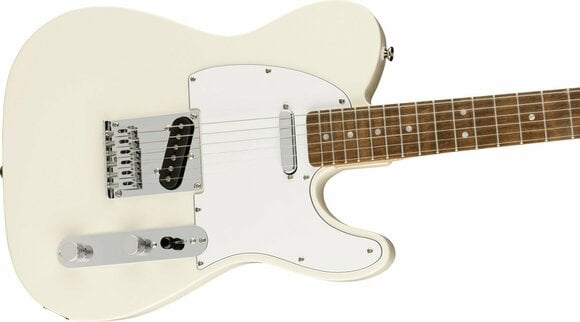 Chitară electrică Fender Squier Affinity Series Telecaster LRL WPG Olympic White - 3