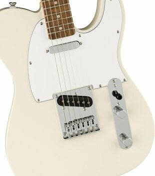 Guitare électrique Fender Squier Affinity Series Telecaster LRL WPG Olympic White - 4