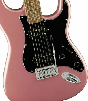 Guitarra eléctrica Fender Squier Affinity Series Stratocaster HH LRL BPG Burgundy Mist - 4