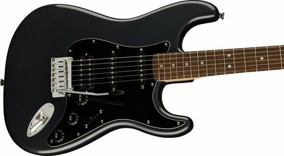 Elektrische gitaar Fender Squier Affinity Series Stratocaster HSS Pack LRL Charcoal Frost Metallic - 6