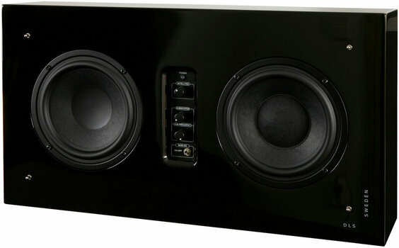 Hi-Fi mur caisson de basses DLS Flatsub Stereo One Piano Black Hi-Fi mur caisson de basses - 2