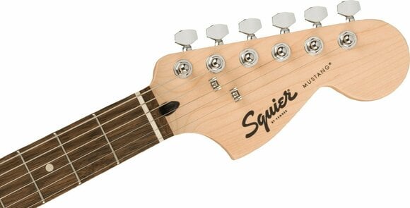 Chitară electrică Fender Squier FSR Bullet Competition Mustang HH LRL WPG Daphne Blue - 5