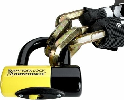 Ključavnica za kolo Kryptonite New York Yellow/Black - 2
