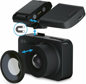 Autocamera TrueCam M9 GPS 2.5K Black Autocamera - 2