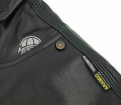 Motorrad Lederhose Trilobite 2061 Leggins Black 26 Motorrad Lederhose - 3