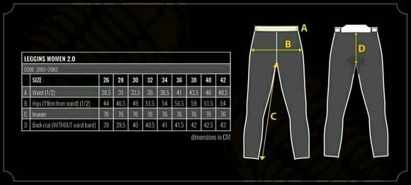 Кожени панталони Trilobite 2061 Leggins Black 30 Кожени панталони - 11