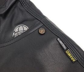 Kožne hlače Trilobite 2061 Leggins Black 36 Kožne hlače - 2