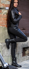 Kožne hlače Trilobite 2061 Leggins Black 36 Kožne hlače - 6