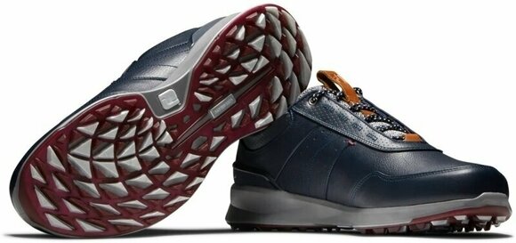 Chaussures de golf pour hommes Footjoy Stratos Navy 47 - 5