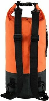 Водоустойчива чанта Cressi Dry Bag Bi-Color Black/Orange 20L - 2
