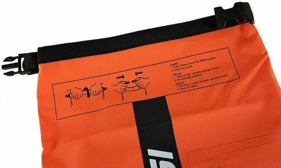 Wasserdichte Tasche Cressi Dry Bag Bi-Color Black/Orange 20L - 3