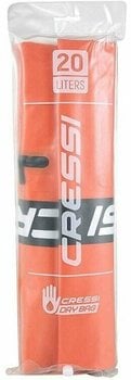 Wodoodporna torba Cressi Dry Bag Bi-Color Black/Orange 20L - 4