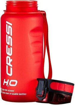 Water Bottle Cressi H2O Frosted 600 ml Red Water Bottle - 3