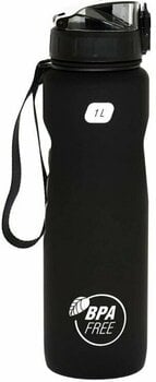Water Bottle Cressi H2O Frosted 1 L Black Water Bottle - 3