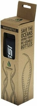 Water Bottle Cressi H2O Frosted 1 L Black Water Bottle - 6