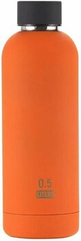 Thermoflasche Cressi Rubber Coated 500 ml Tangerine/Black Thermoflasche - 2