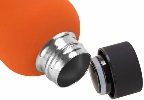Thermoflasche Cressi Rubber Coated 500 ml Tangerine/Black Thermoflasche - 3