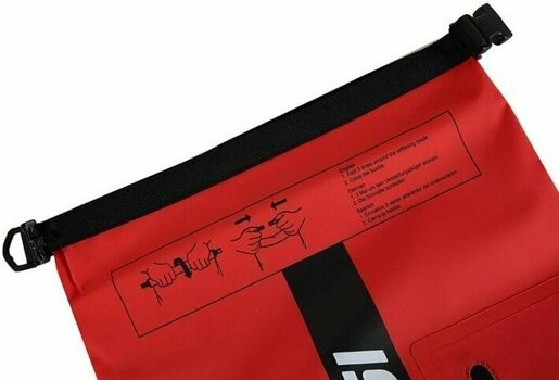 Wasserdichte Tasche Cressi Dry Bag Bi-Color Black/Red 20L - 3