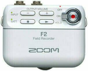 Přenosný přehrávač Zoom F2 Bílá - 2