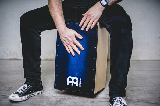 Wood-Cajon Meinl SC100BLB Blue Burst Wood-Cajon - 9