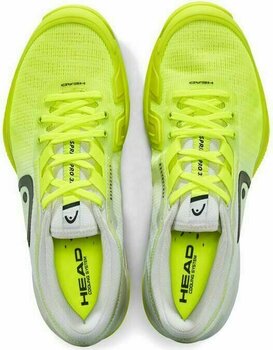 Men´s Tennis Shoes Head Sprint Pro 3.0 Clay Neon Yellow/White 46 Men´s Tennis Shoes - 3