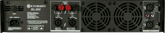 Power amplifier Crown XLI800 Power amplifier - 3