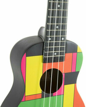Sopránové ukulele GEWA Manoa Sopránové ukulele Black Neon - 3
