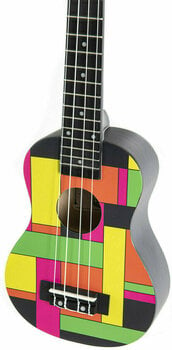Soprano ukulele GEWA Manoa Soprano ukulele Black Neon - 5