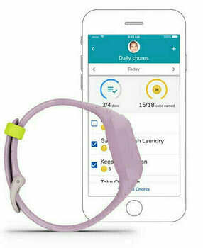Fitness band Garmin Vivofit jr. 3 Lilac Floral - 3