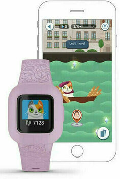 Fitness band Garmin Vivofit jr. 3 Lilac Floral - 5
