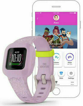 Fitness band Garmin Vivofit jr. 3 Lilac Floral - 6