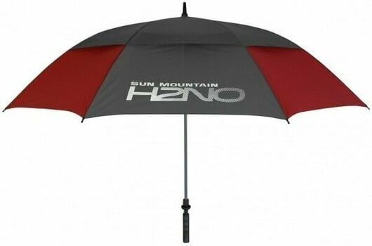 Regenschirm Sun Mountain UV H2NO Umbrella Steel/Red - 2