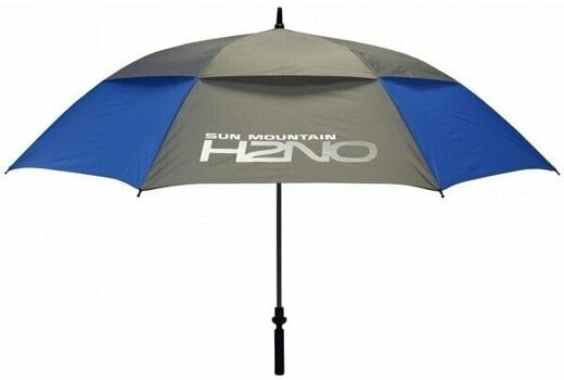 Regenschirm Sun Mountain UV H2NO Umbrella Blue/Grey - 2
