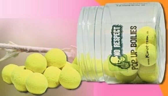 Boilies flutuantes No Respect Floating 10 mm 45 g Strawberry Boilies flutuantes - 4