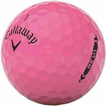 Golfový míček Callaway REVA Pink Golf Balls - 3