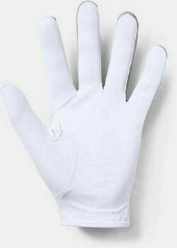 Rękawice Under Armour Medal Mens Golf Glove White/Grey Left Hand for Right Handed Golfers M - 2