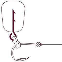 Clip de pescuit, Cârlig, Pivotor Delphin Sting Stinger+ with Silicon Ring 15mm - 1