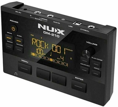 Sähkörumpusetti Nux DM-210 Black (Uudenveroinen) - 13