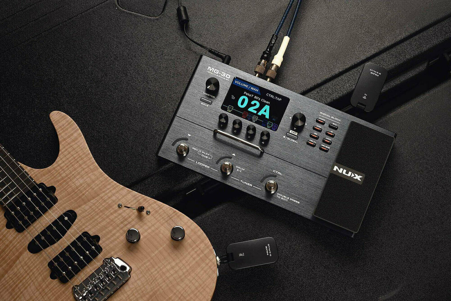 Nux MG-30 Guitar Multi-effect - Muziker