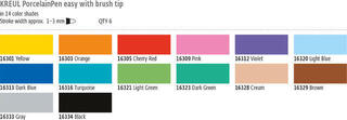 Marker Kreul Porcelainpen Easy Porcelain Marker Light Green 1 pc - 2