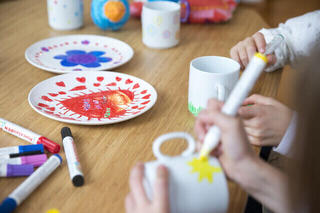 Marker Kreul Porcelainpen Easy Pisak do szkła i porcelany Orange 1 szt. - 3