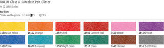 Marker
 Kreul Glitter 'M' Marker permanent Rose 1 buc - 1
