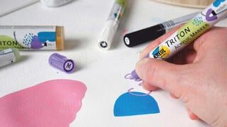 Marker Kreul Triton Stift White 1 Stck - 4